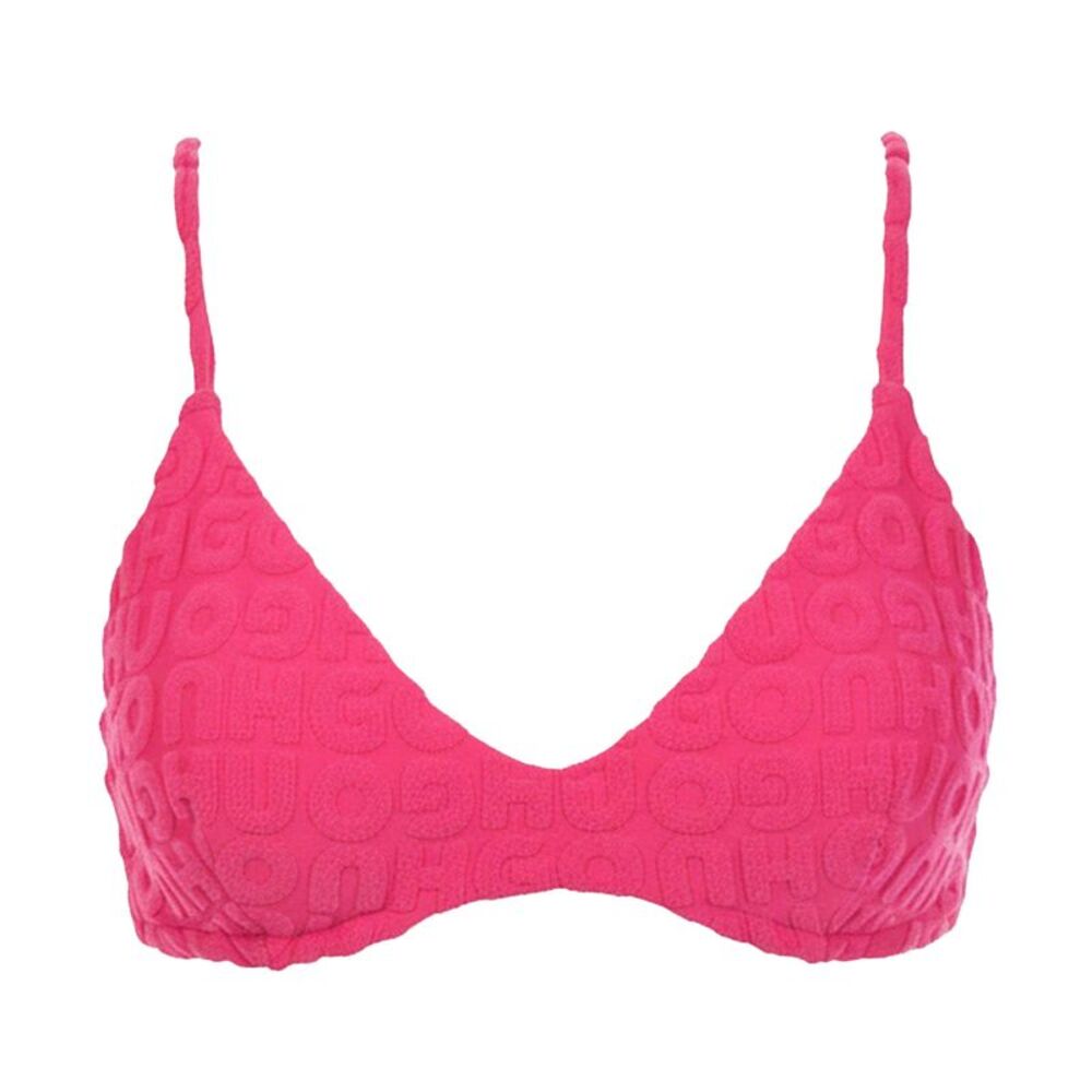 Hugo Womens/Ladies Triangle Bikini Top / Pink